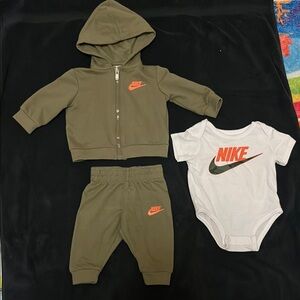 Nike Baby Tracksuit and Bodysuit Set